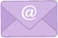 An icon for Email Marketing using an At Sign as an icon, homepage - services