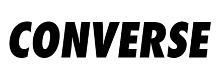 Converse's logo as imagined with Nike's typography